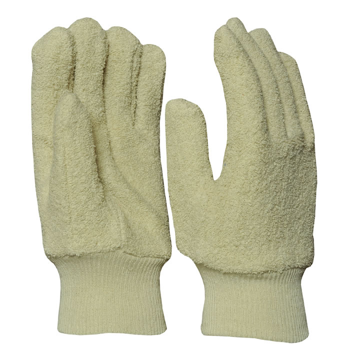 100% Cotton Terrey with Knit Wrist Gloves for men & women 18 oz to 34 oz